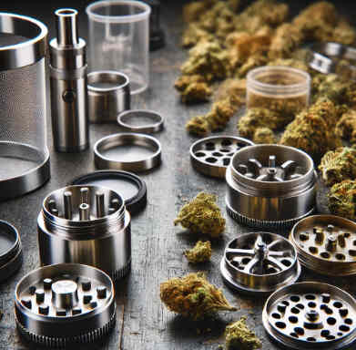 Cannabis und Equipment